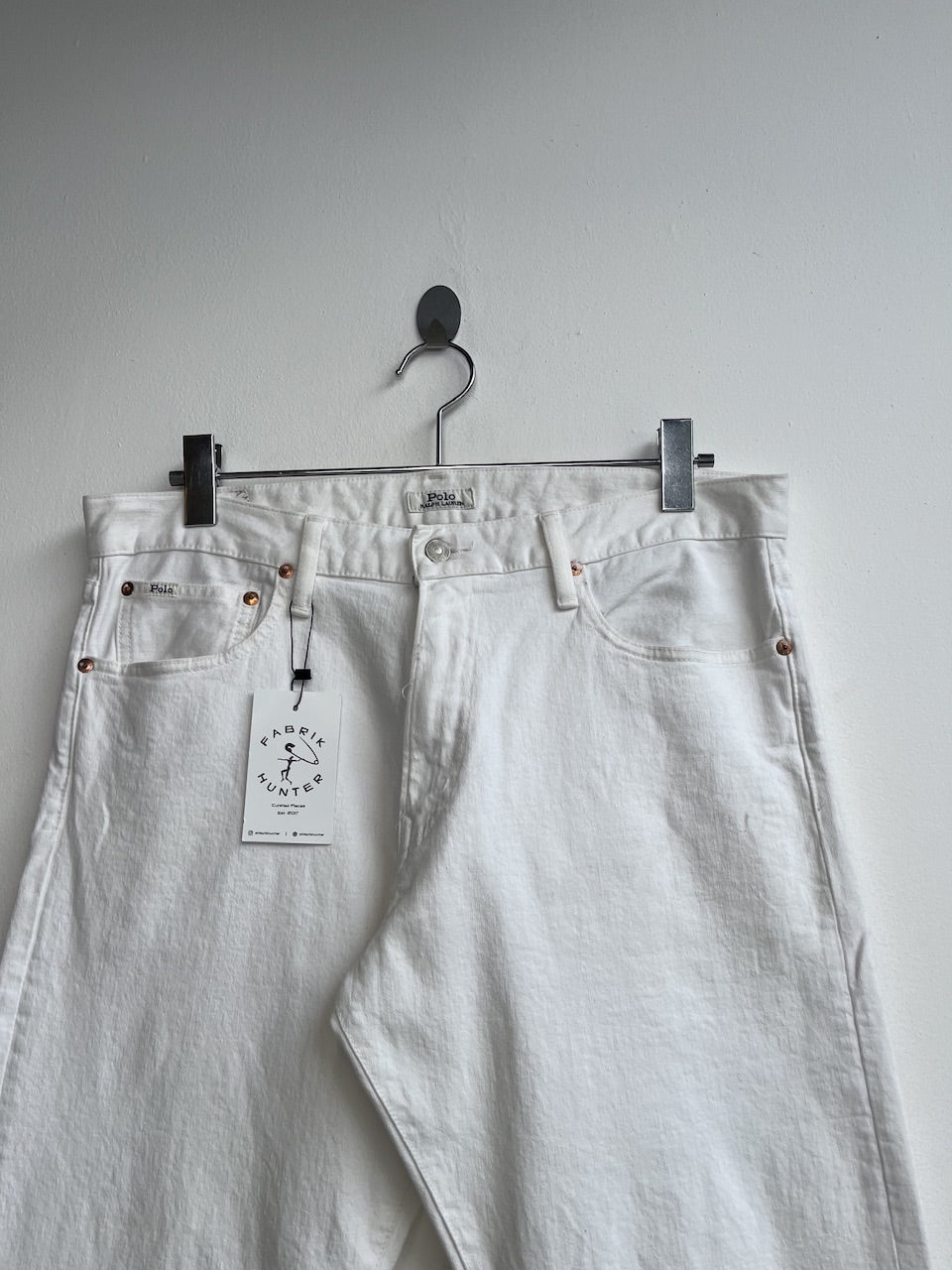 Polo Ralph Lauren White Jeans