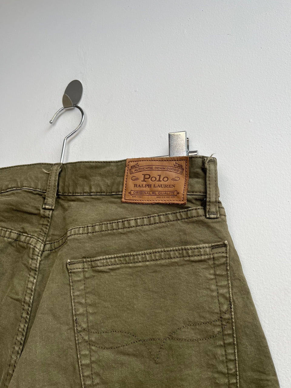 Polo Ralph Lauren Green Straight Jeans