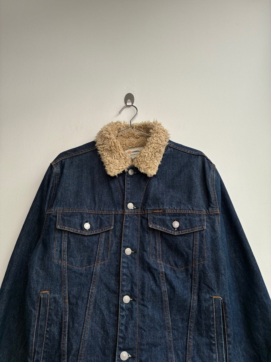 Keegan Sherpa Lined Denim Jacket