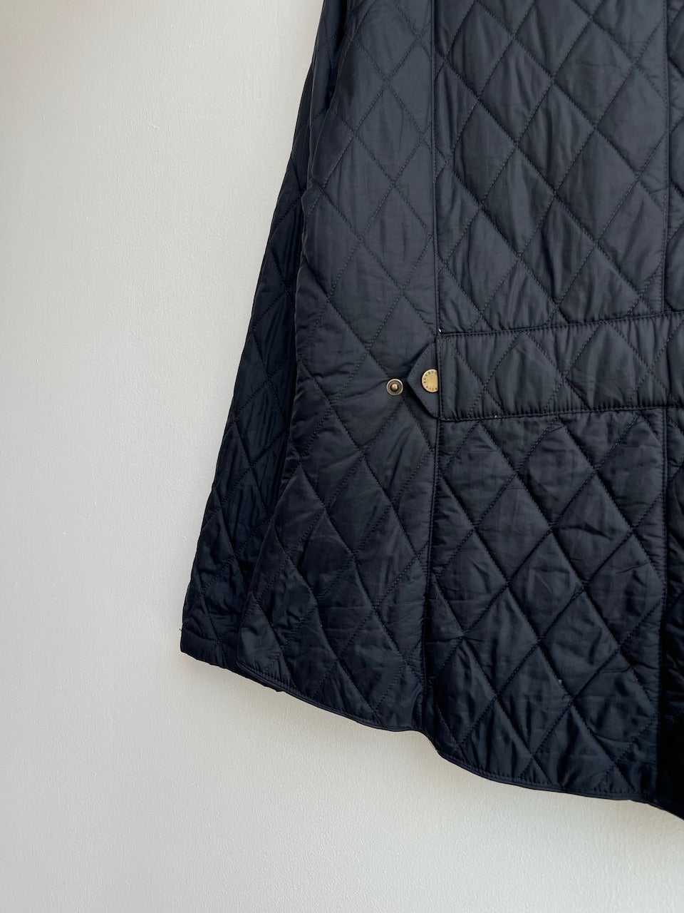 Barbour Black Quilted Jacket