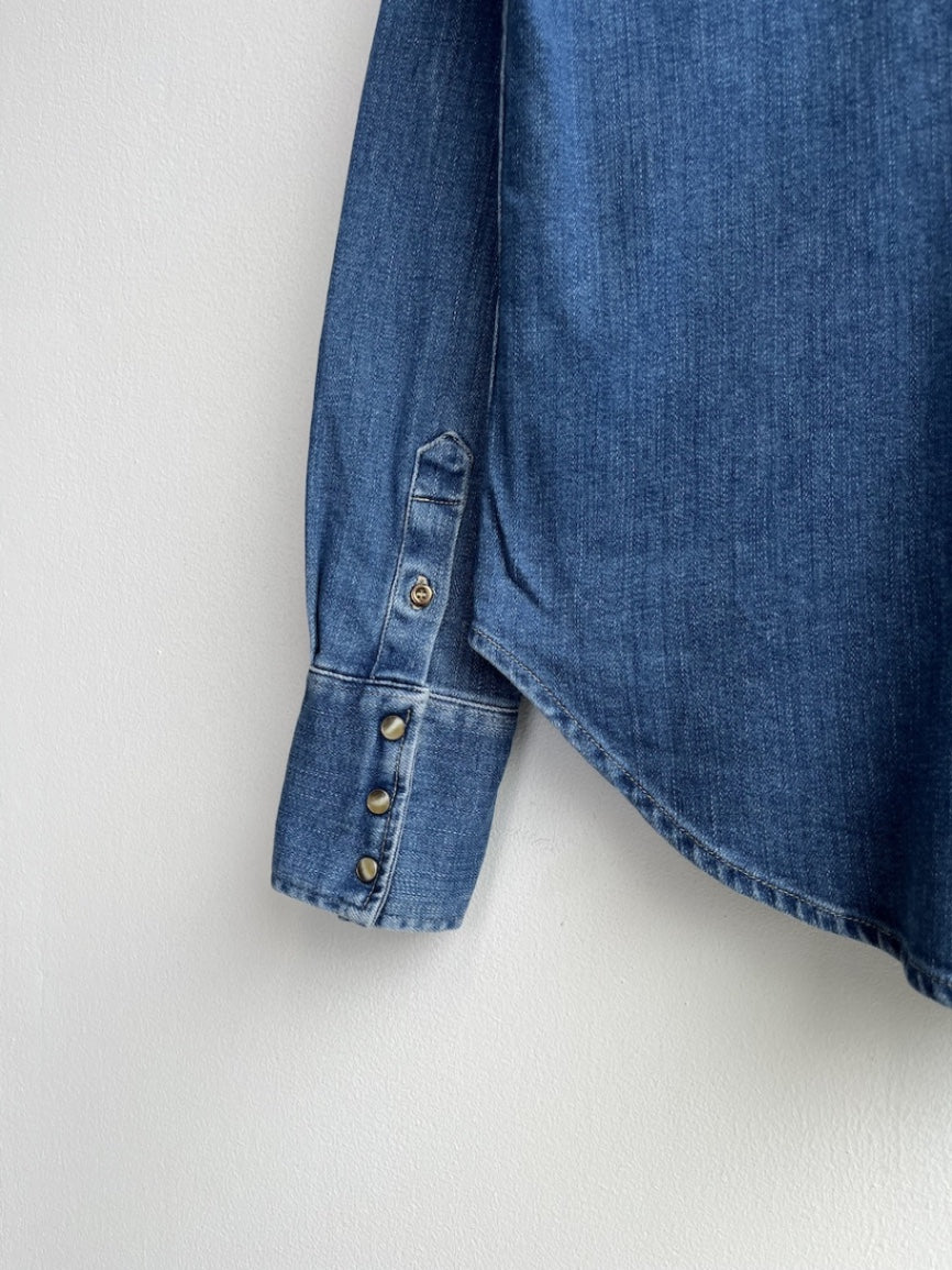 Zara Western Denim Shirt