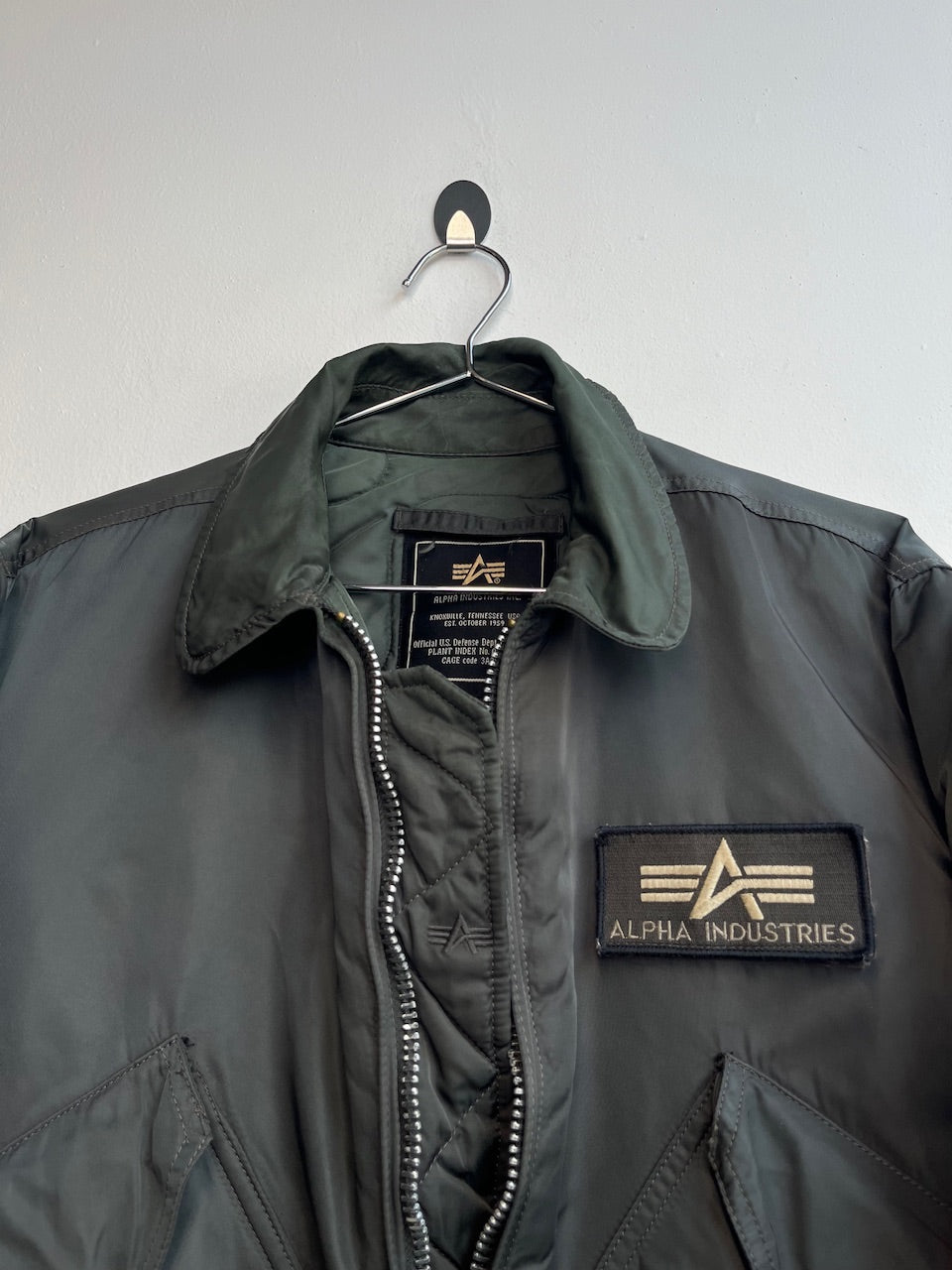 Alpha Industries Army Green Bomber Jacket