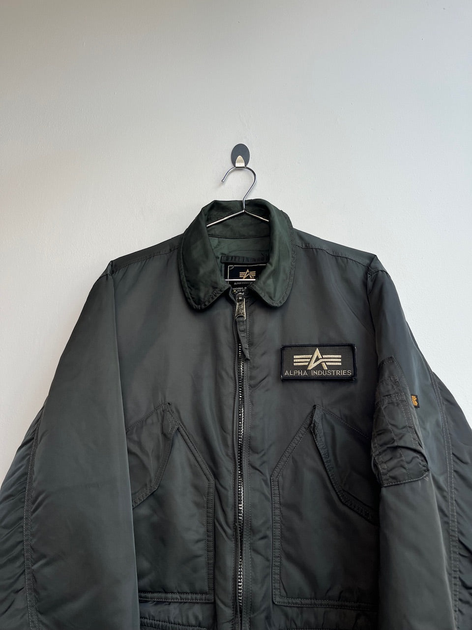 Alpha Industries Army Green Bomber Jacket