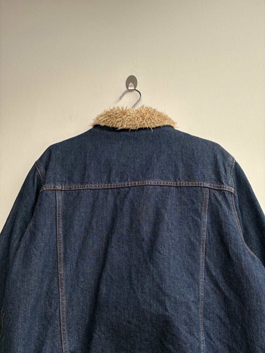 Keegan Sherpa Lined Denim Jacket