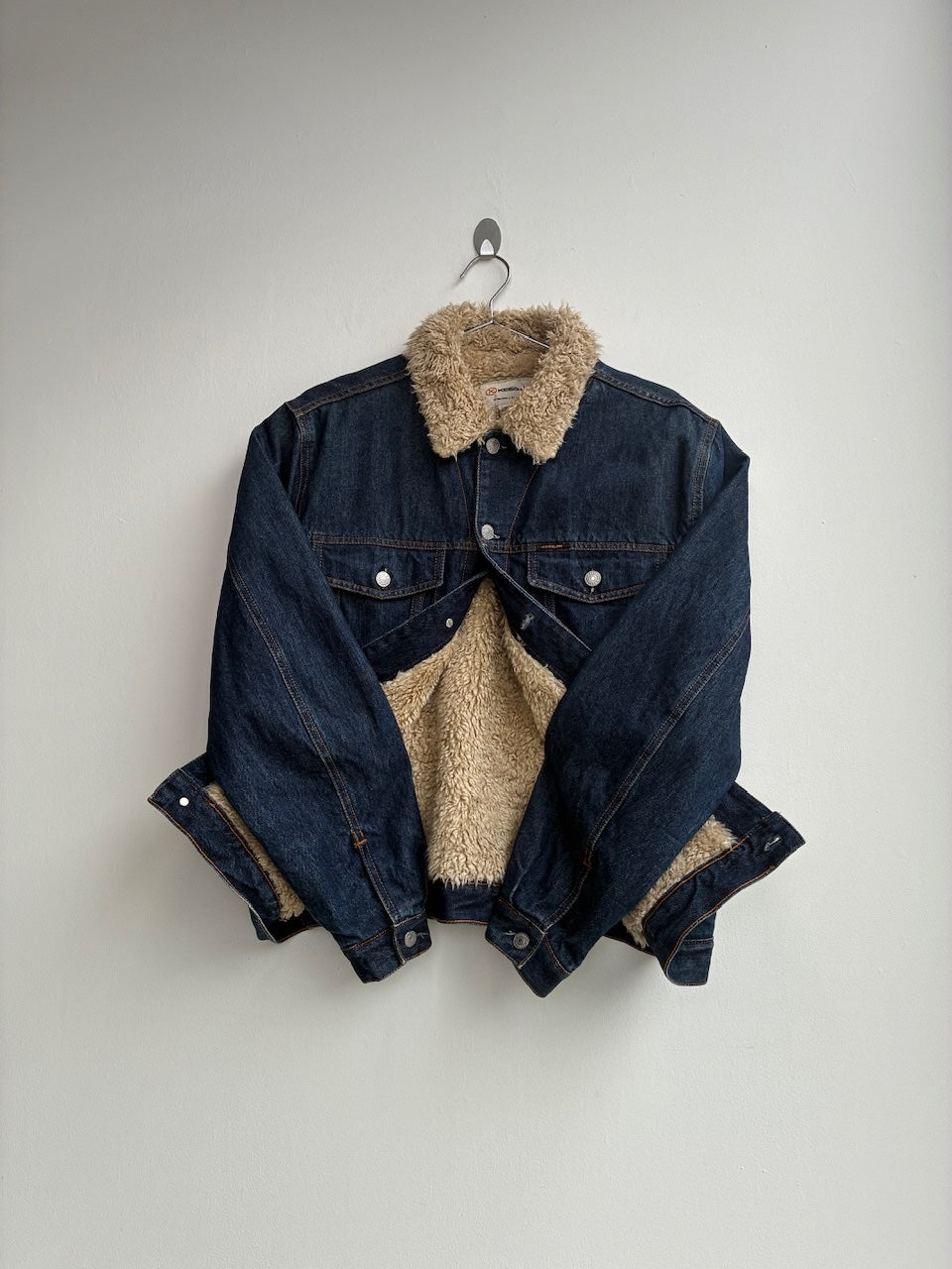 Keegan Sherpa Lined Denim Jacket