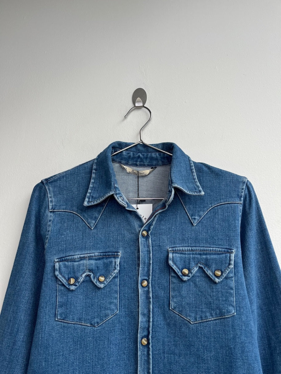 Zara Western Denim Shirt