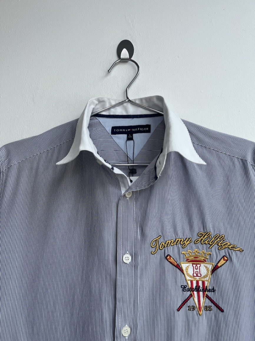 Tommy Hilfiger Navy Striped Shirt