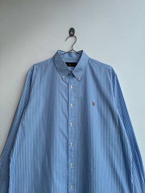 Ralph Lauren Light Blue Striped Shirt