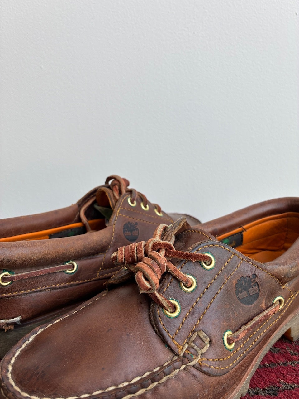 Timberland Authentic 3-Eye Handsewn Boat Shoes