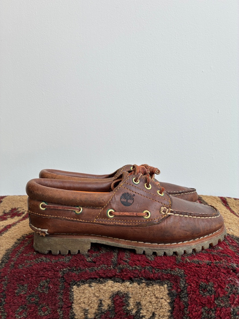 Timberland Authentic 3-Eye Handsewn Boat Shoes