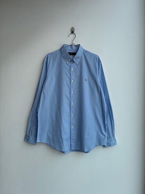 Ralph Lauren Light Blue Striped Shirt