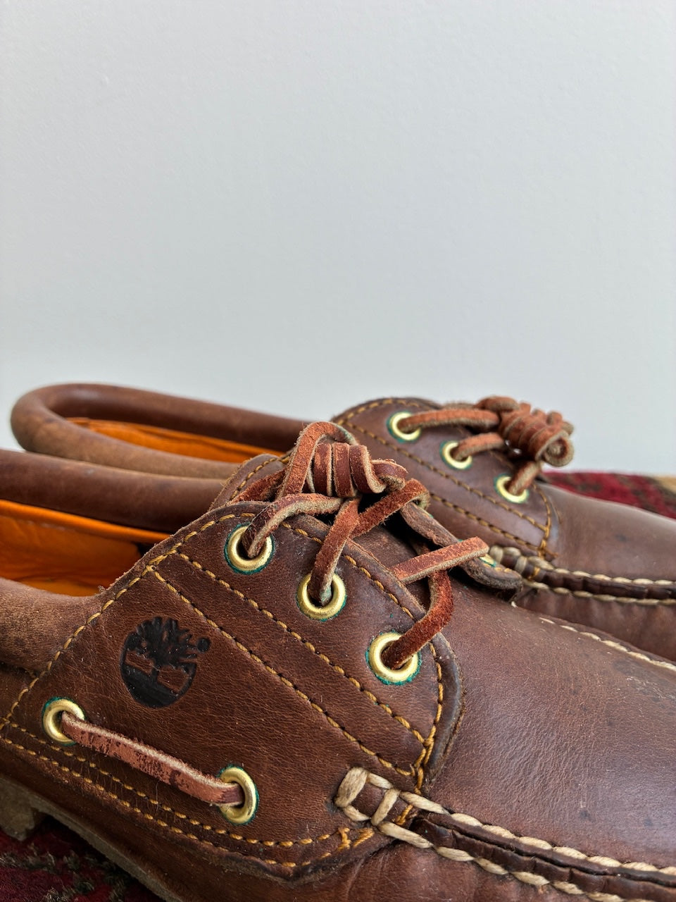 Timberland Authentic 3-Eye Handsewn Boat Shoes