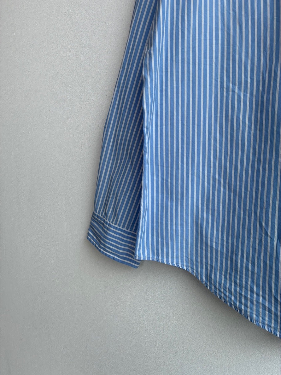 Ralph Lauren Light Blue Striped Shirt