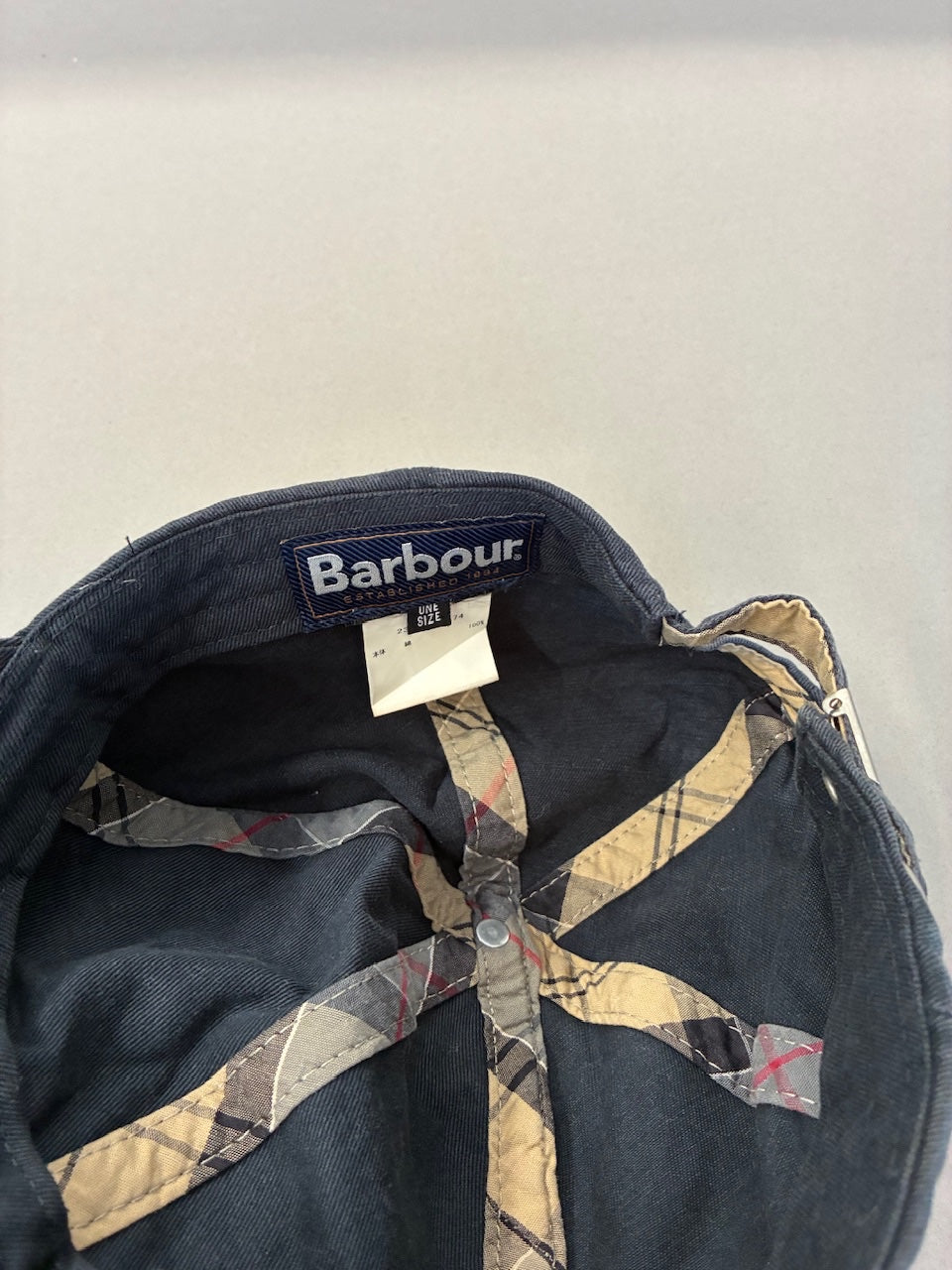 Barbour Navy Dad Cap