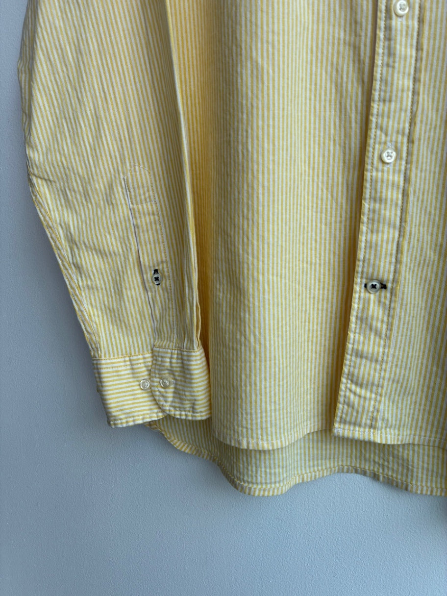 Tommy Hilfiger TH Flex Yellow Striped Shirt