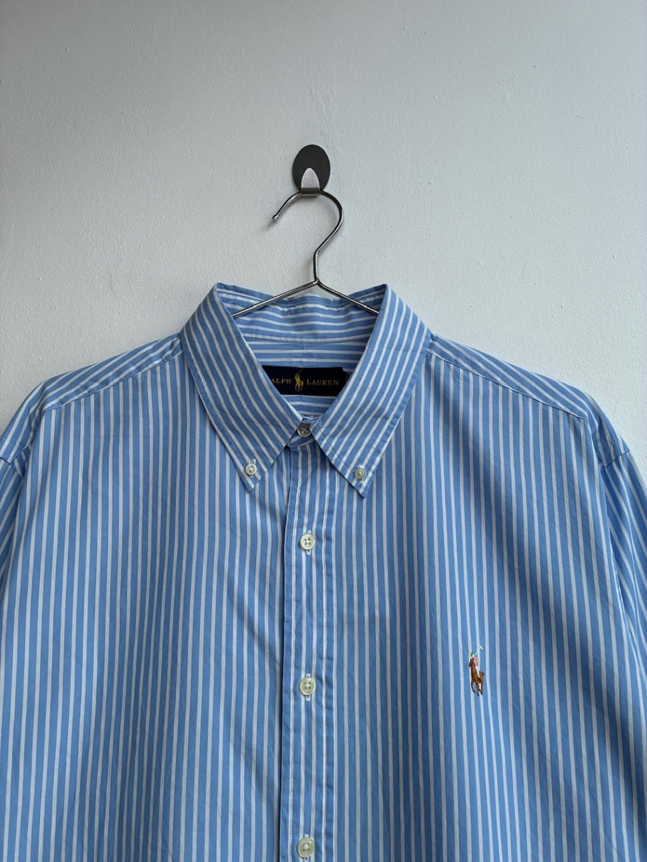 Ralph Lauren Light Blue Striped Shirt