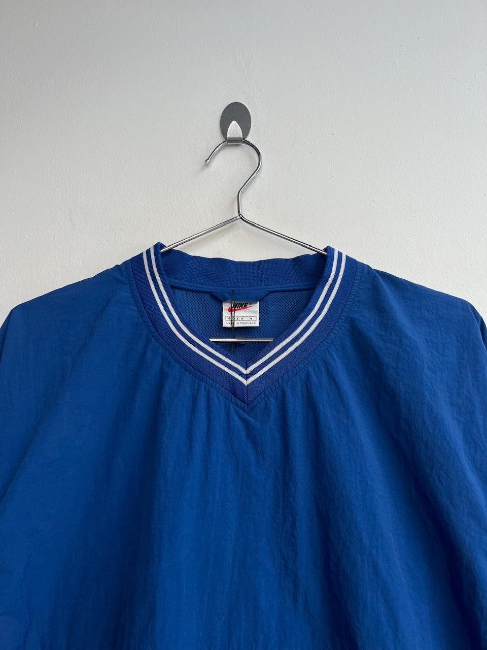 Nike Blue Nylon Pullover