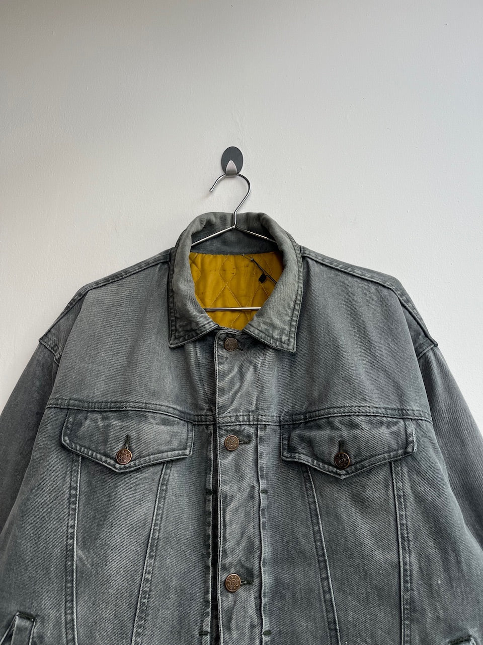 Quilt Lined Denim Jacket