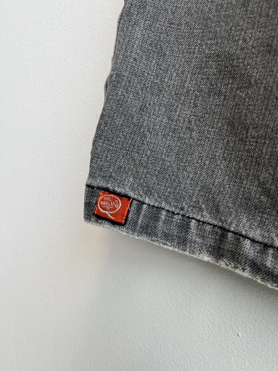 The Realm Grey Denim Shorts
