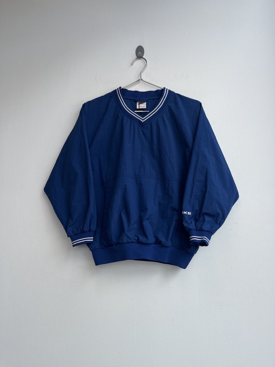 Nike Blue Nylon Pullover