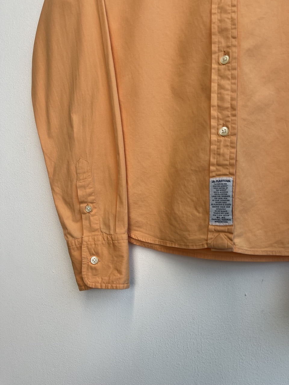 La Martina Orange Shirt