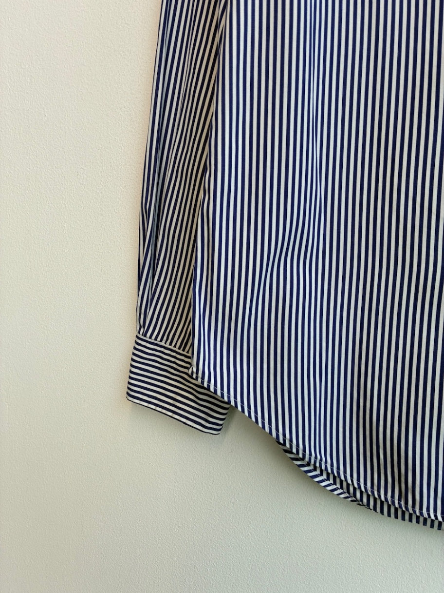 Ralph Lauren Dark Blue Striped Shirt