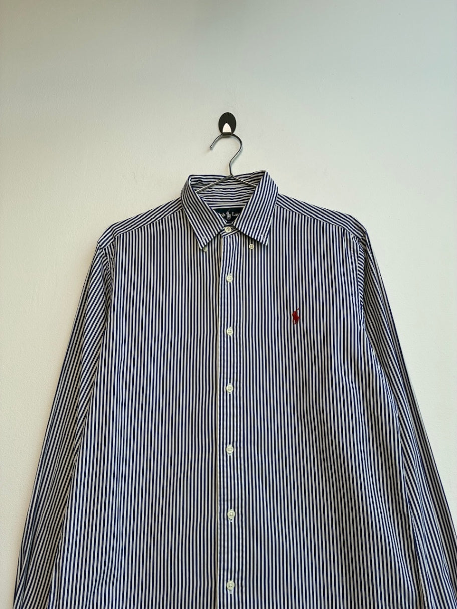 Ralph Lauren Dark Blue Striped Shirt
