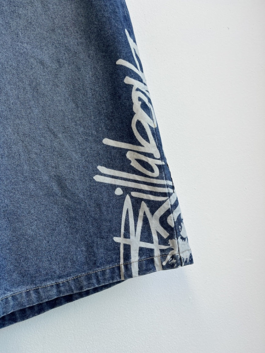Billabong Blue Graphic Shorts