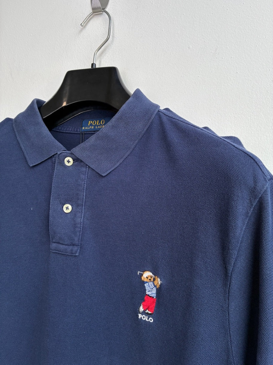 Polo Bear Navy Polo Shirt