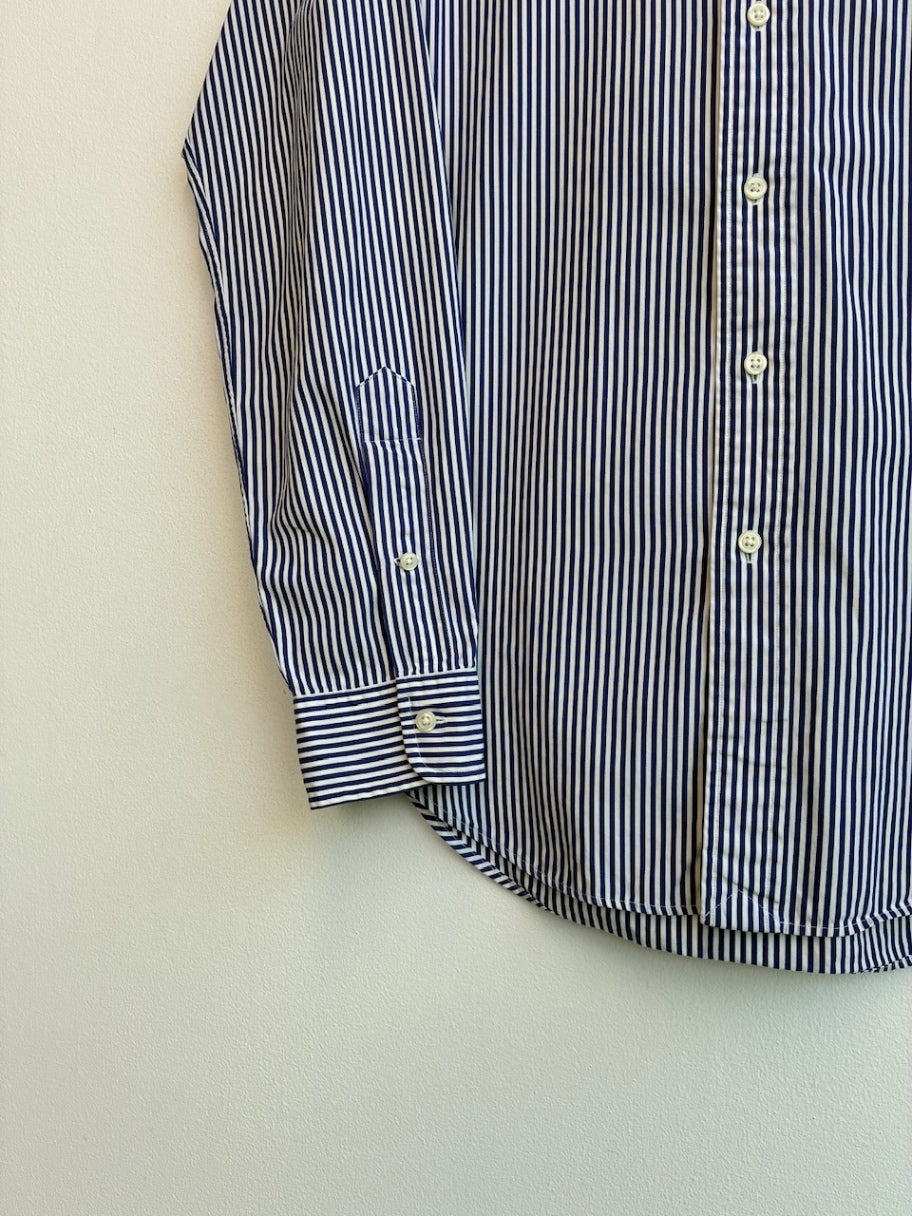 Ralph Lauren Dark Blue Striped Shirt