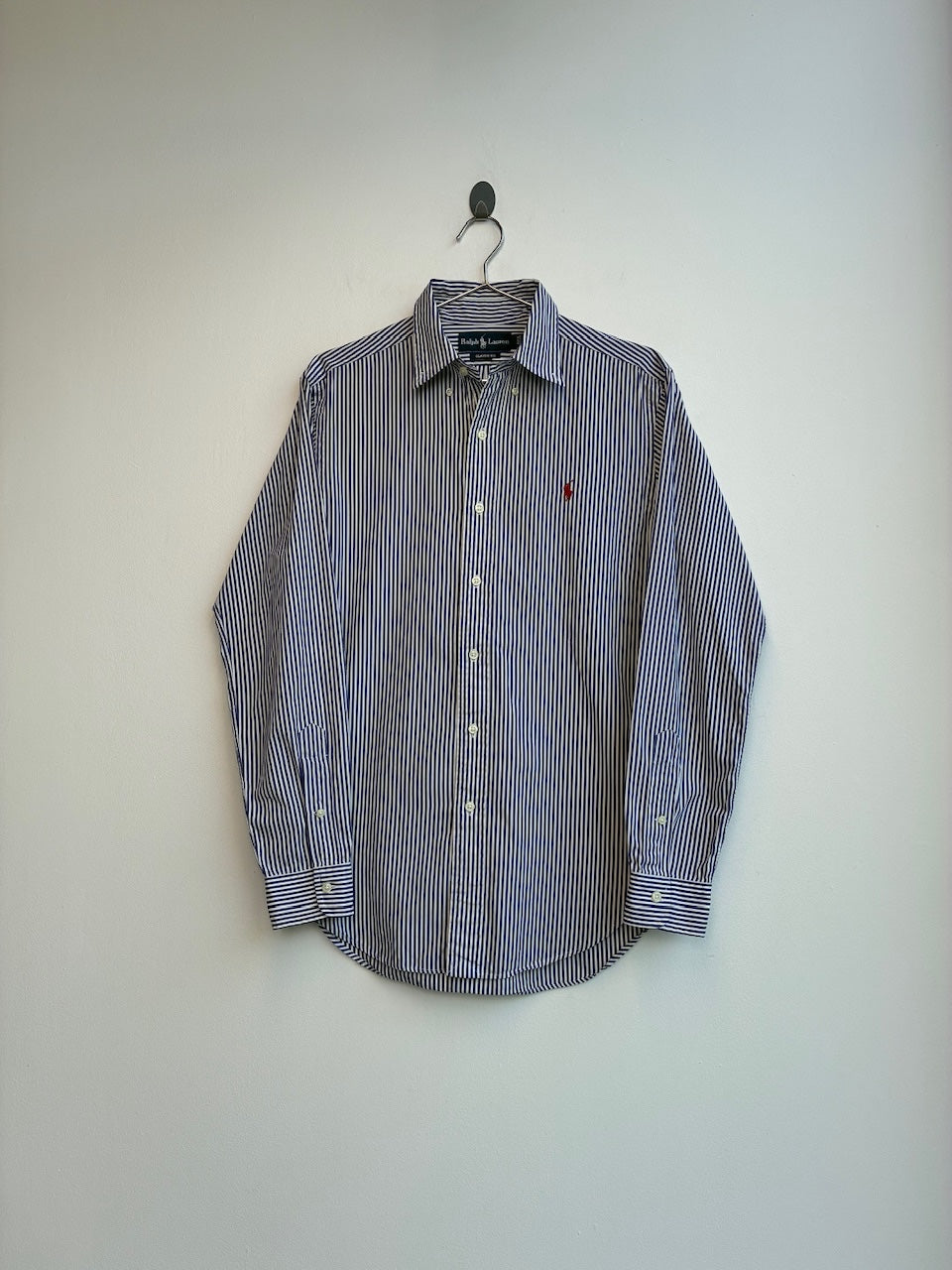 Ralph Lauren Dark Blue Striped Shirt