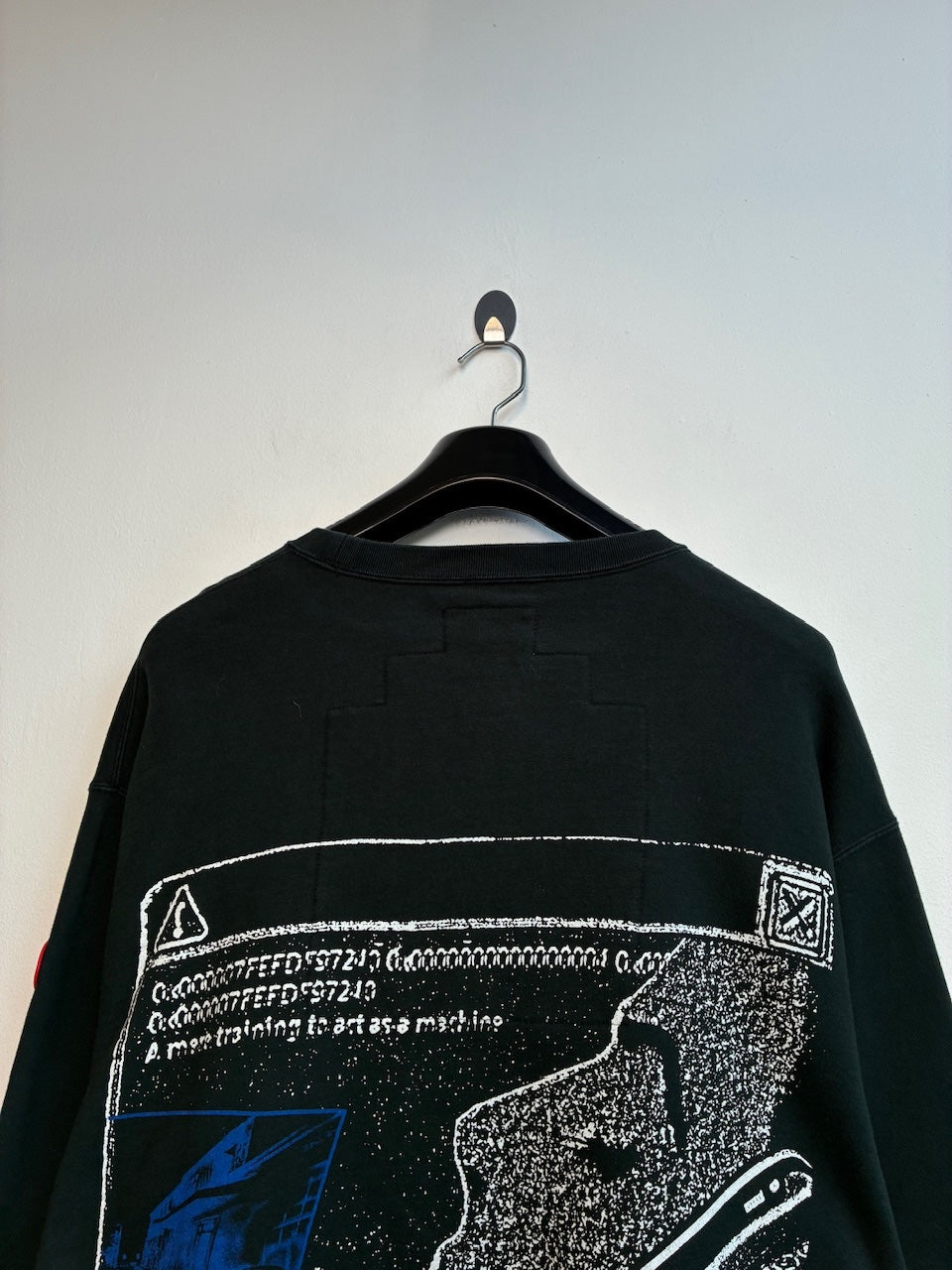 Cav Empt Black Graphic Crewneck