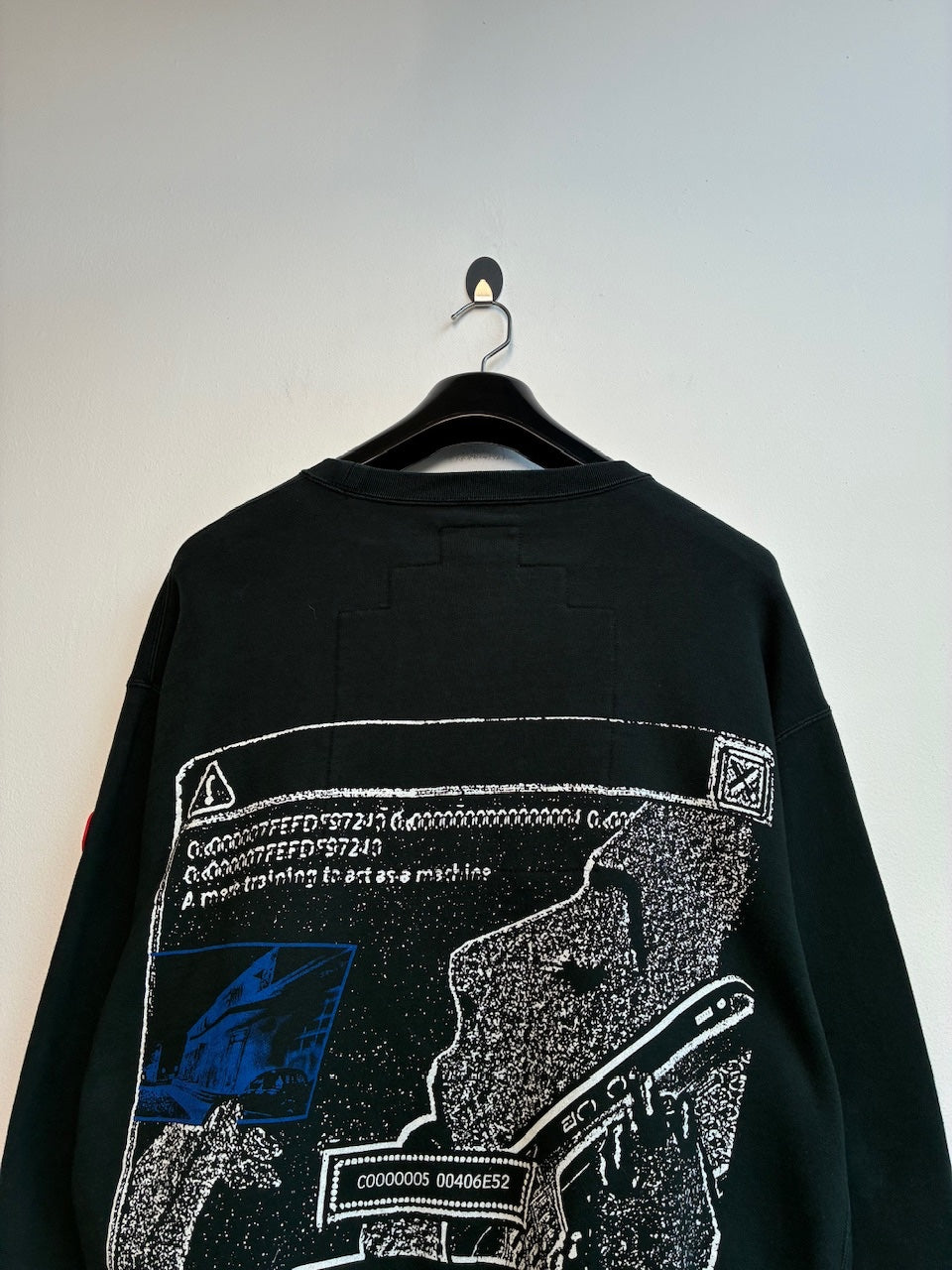 Cav Empt Black Graphic Crewneck
