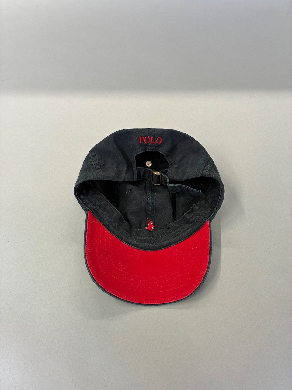 Faded RL Red Brim Cap