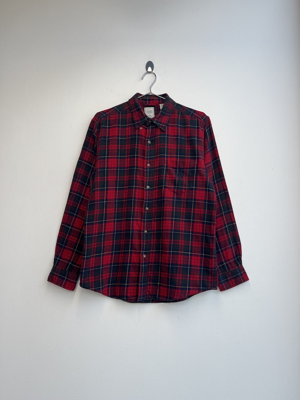 Chaps Cotton Plaid Flannel Shirt