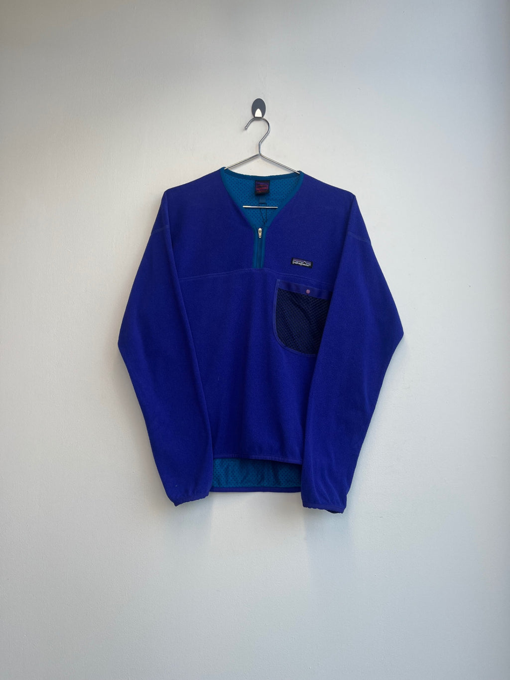 Patagonia Capilene Mesh Lined Polar Fleece