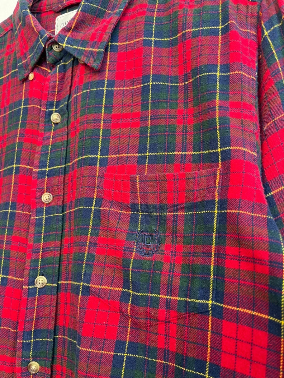 Chaps Cotton Plaid Flannel Shirt