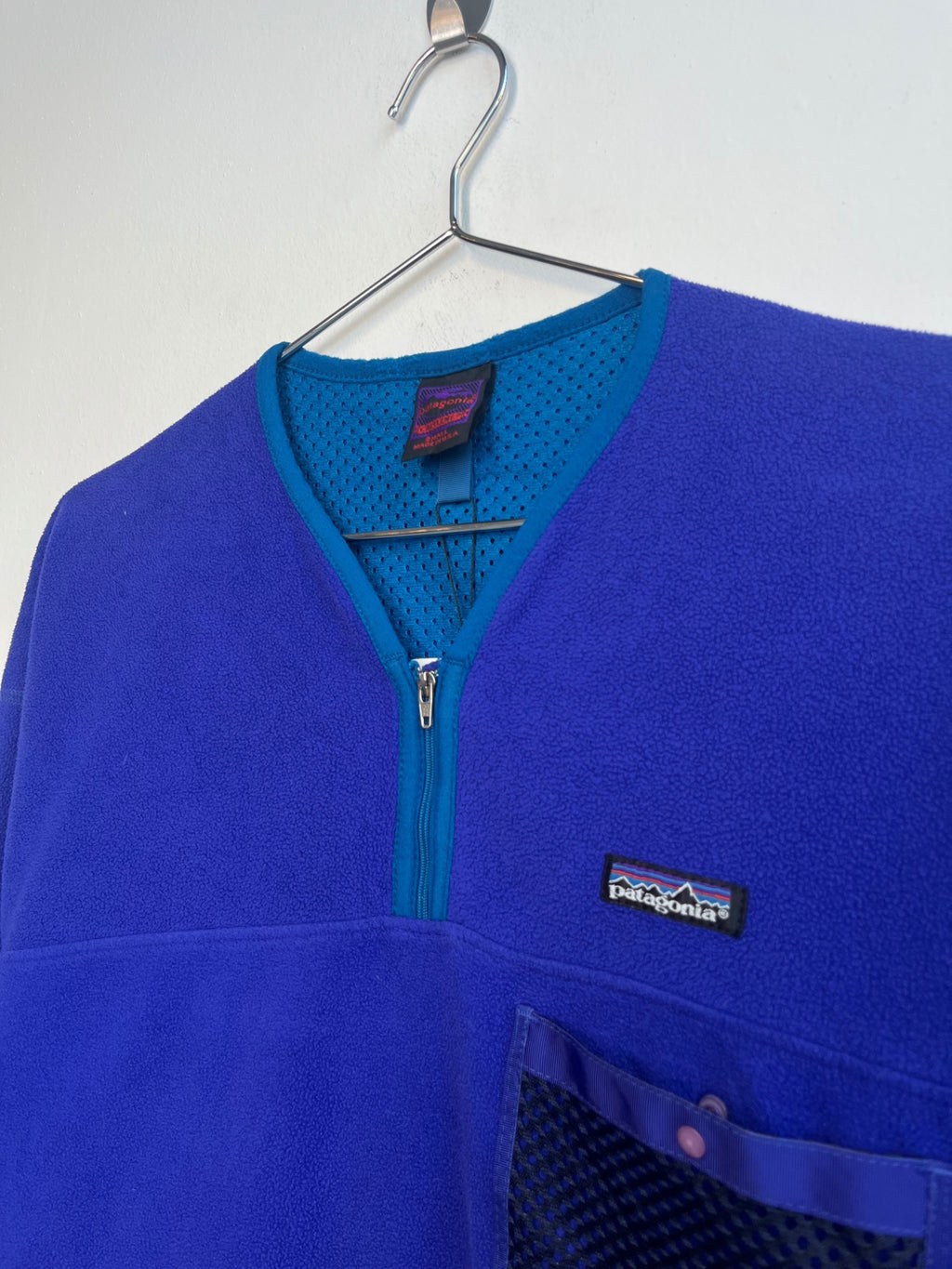 Patagonia Capilene Mesh Lined Polar Fleece