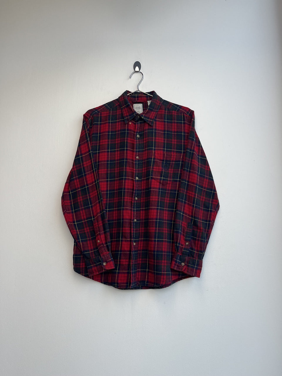 Chaps Cotton Plaid Flannel Shirt