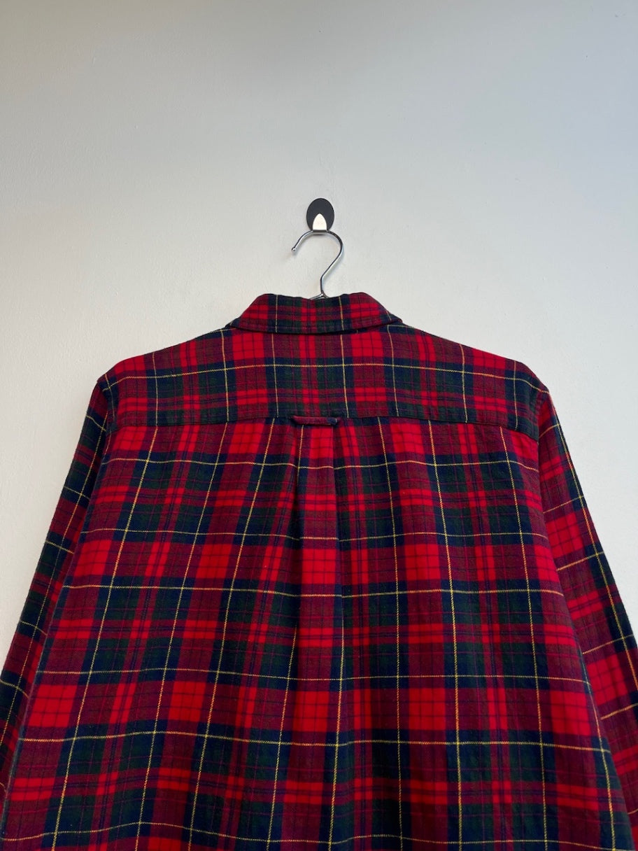 Chaps Cotton Plaid Flannel Shirt