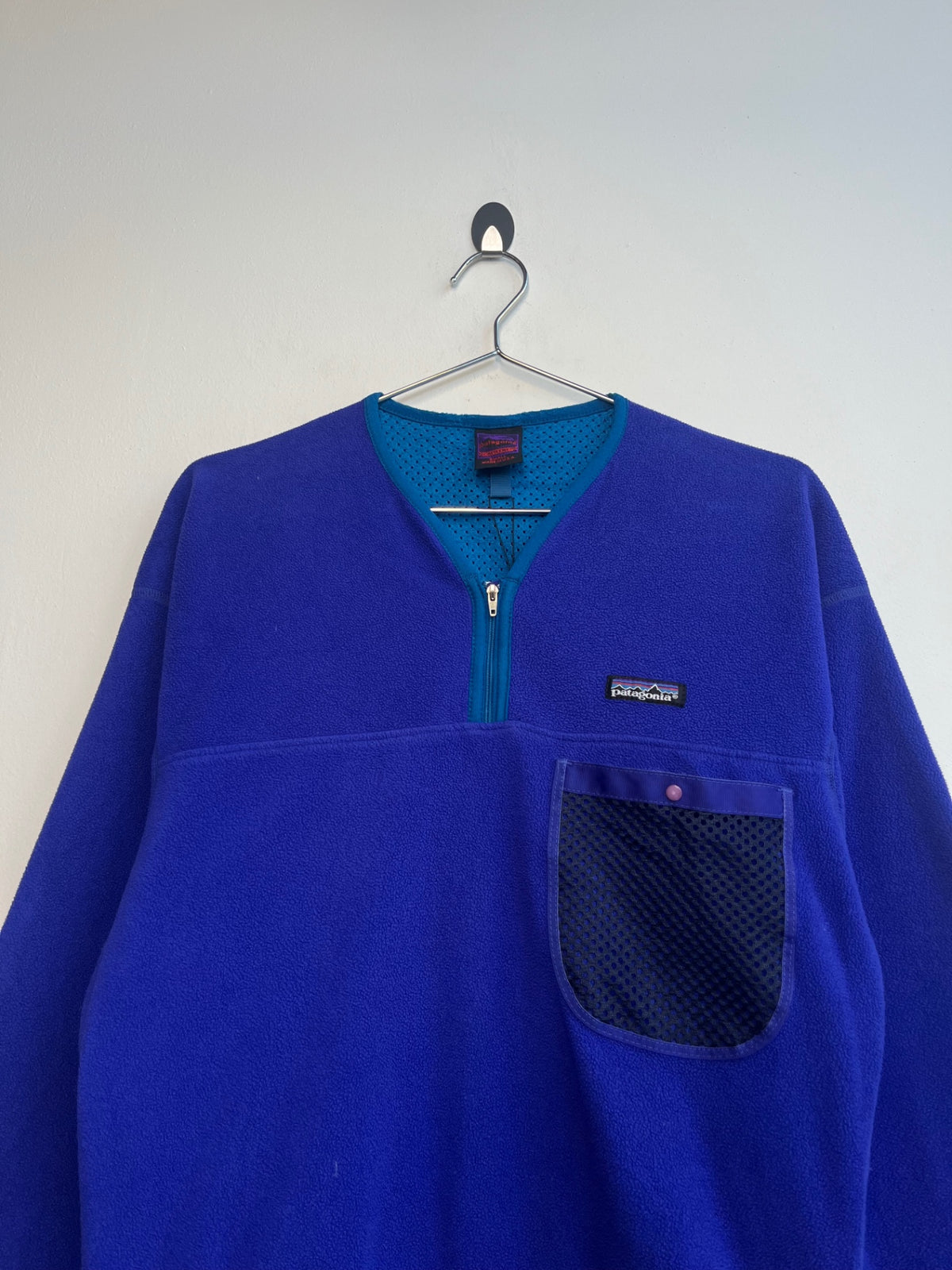 Patagonia Capilene Mesh Lined Polar Fleece