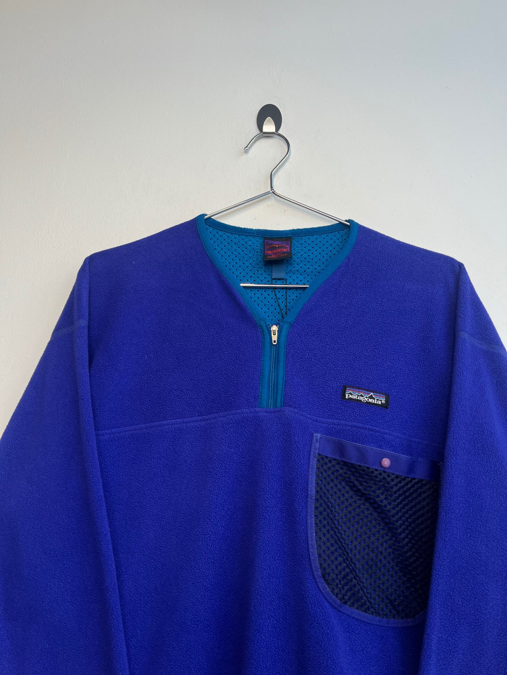Patagonia Capilene Mesh Lined Polar Fleece