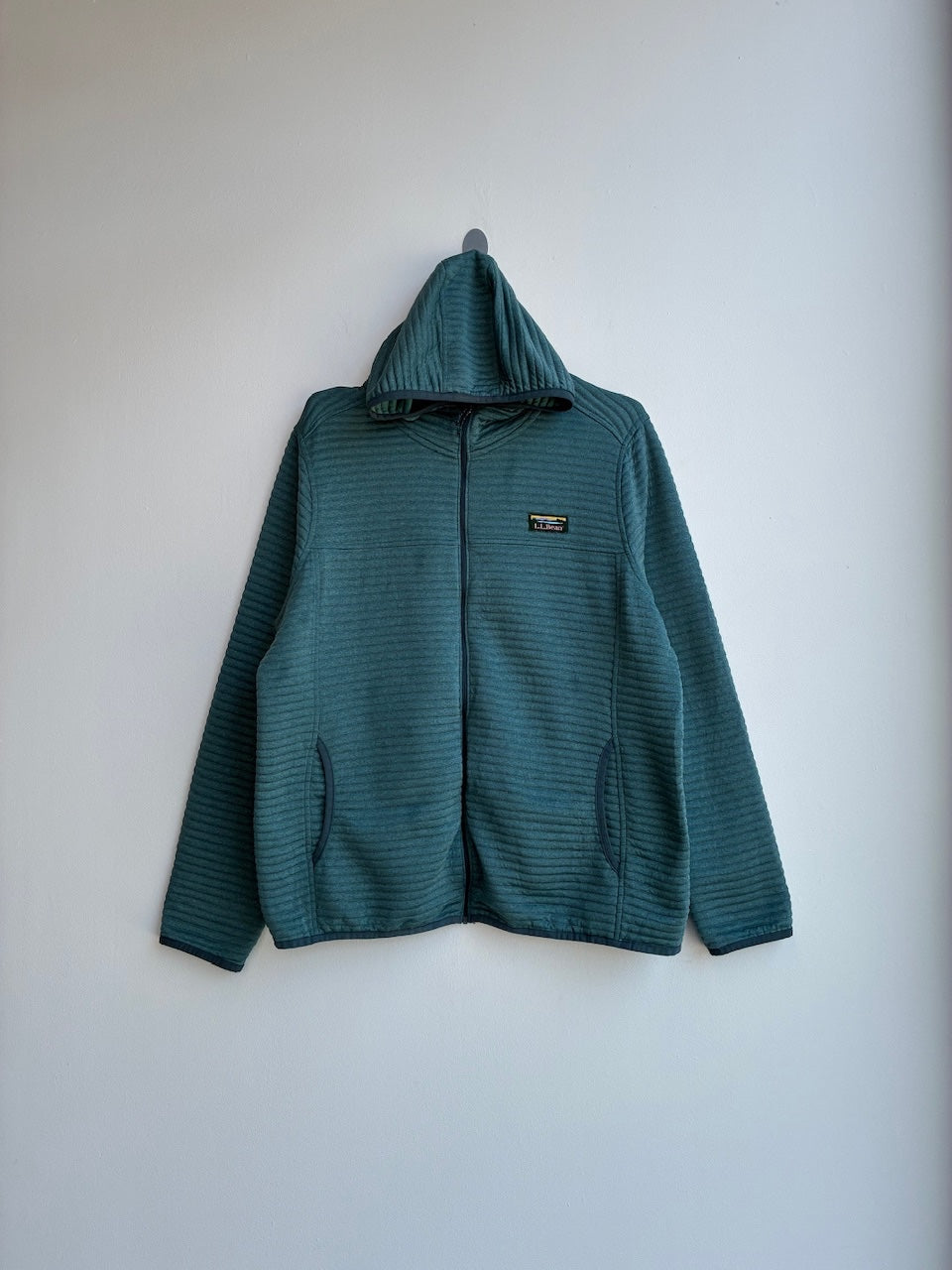 L.L Bean Teal Zip Up