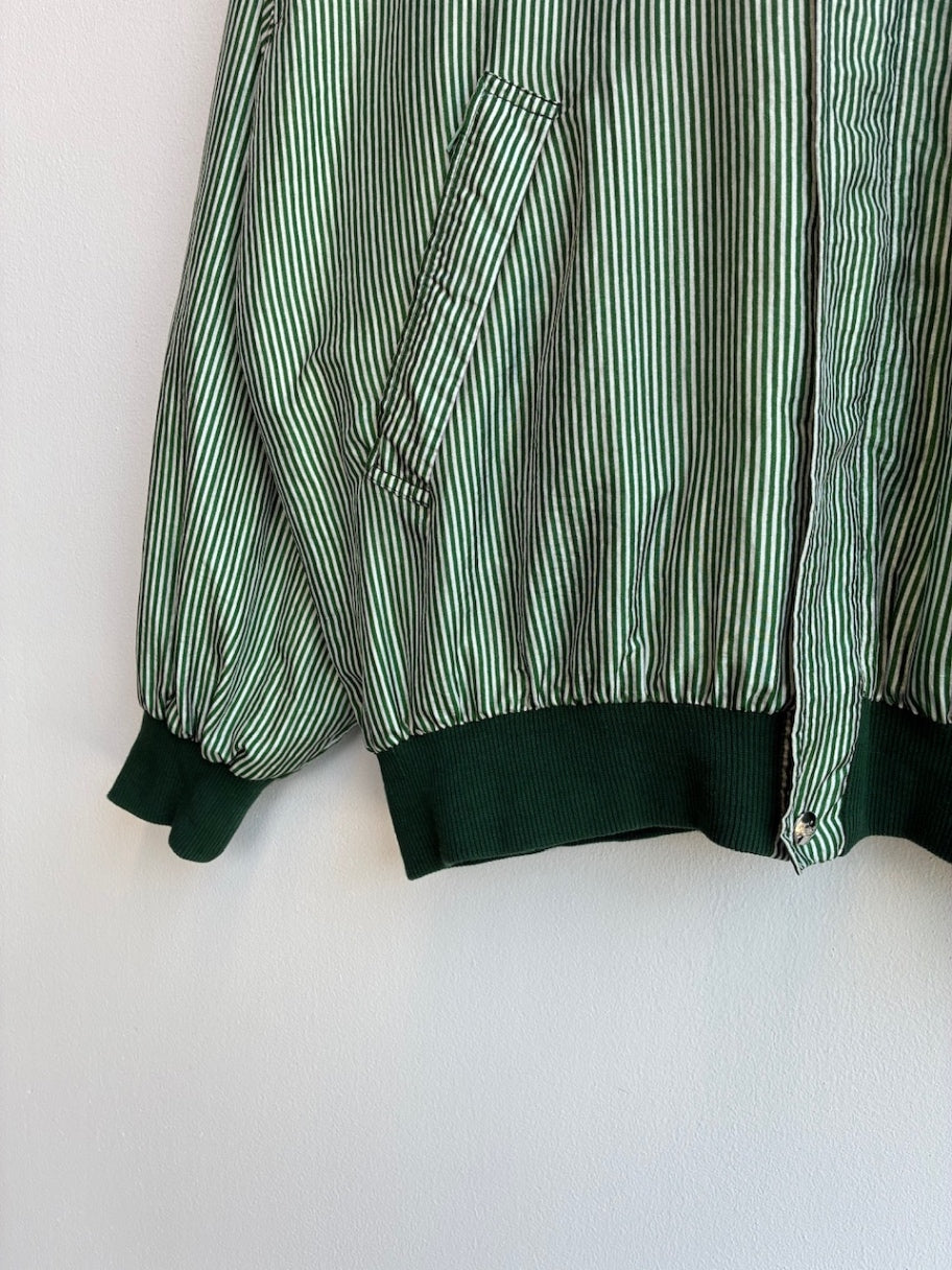 La Chemise Lacoste Green Bomber Jacket