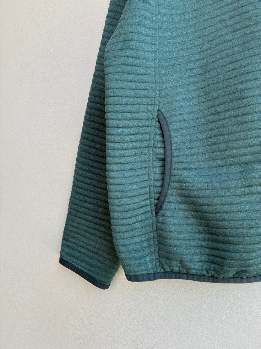 L.L Bean Teal Zip Up