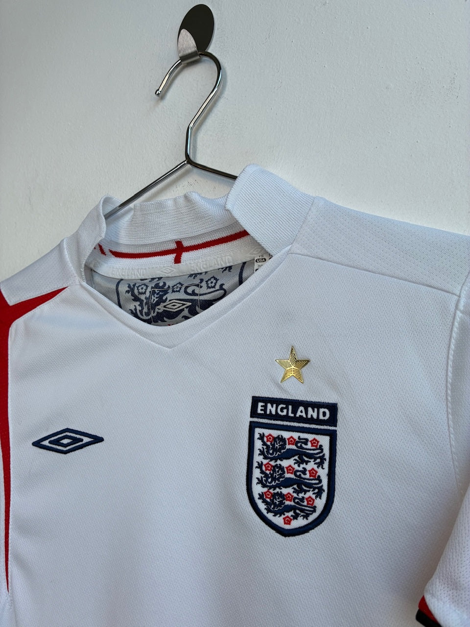 Umbro England Home Jersey 05/07