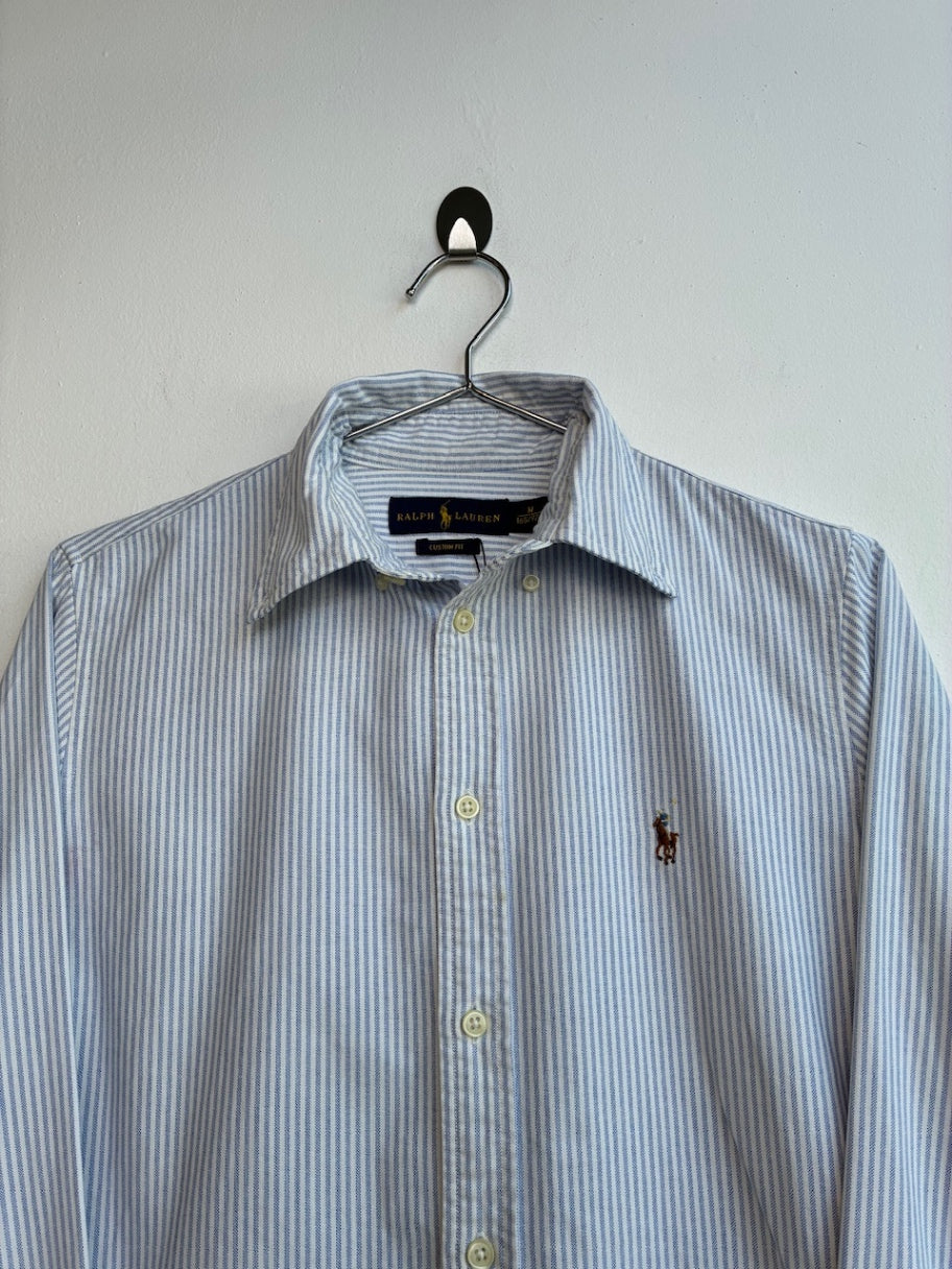 Ralph Lauren Ladies Striped Blue Shirt