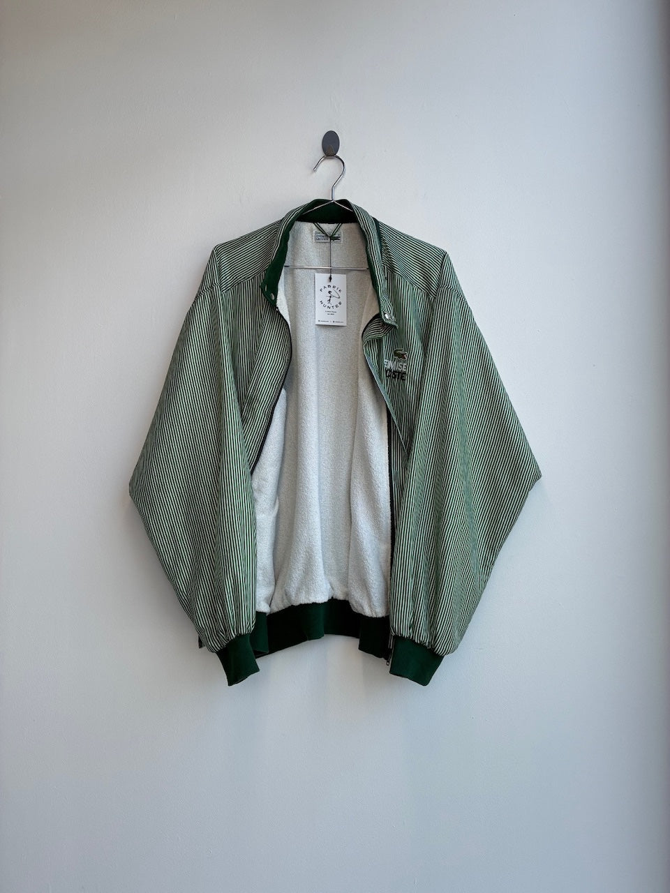 La Chemise Lacoste Green Bomber Jacket