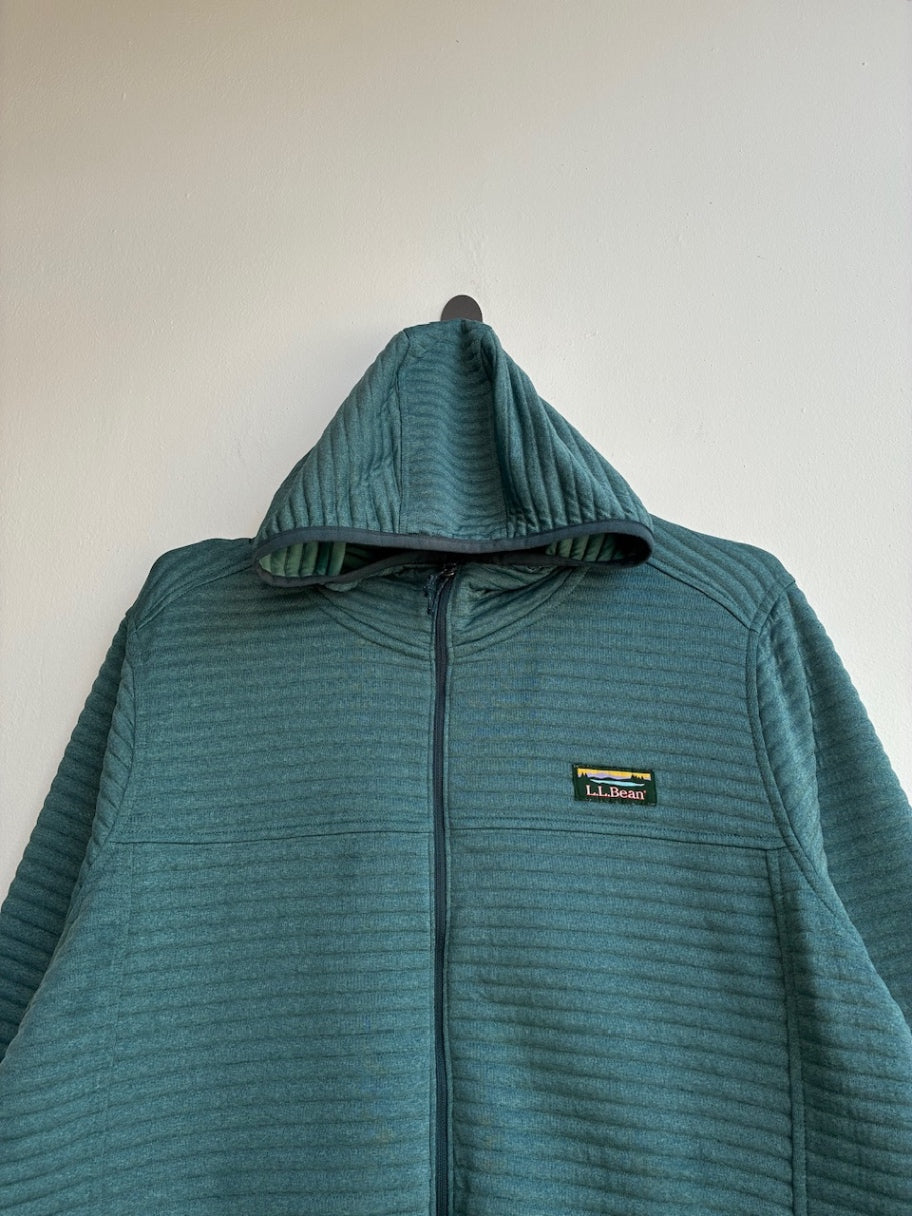 L.L Bean Teal Zip Up