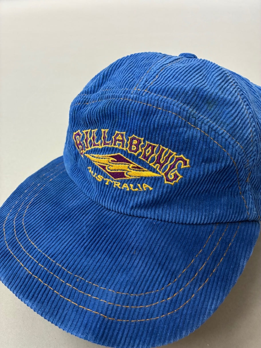 Billabong Blue Corduroy Cap